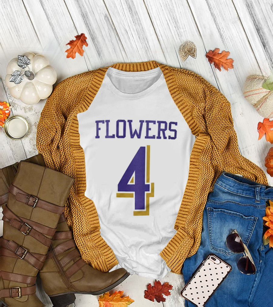 Orioles Zay Flowers 2026 Jersey Giveaway Number 4 T-Shirt