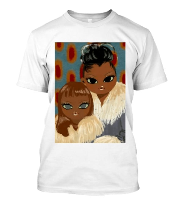 Bratz Dolls Cloe Yasmin Fashion Iconic Style Fur Outfits T-Shirt