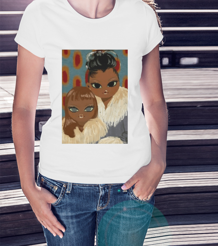Bratz Dolls Cloe Yasmin Fashion Iconic Style Fur Outfits T-Shirt