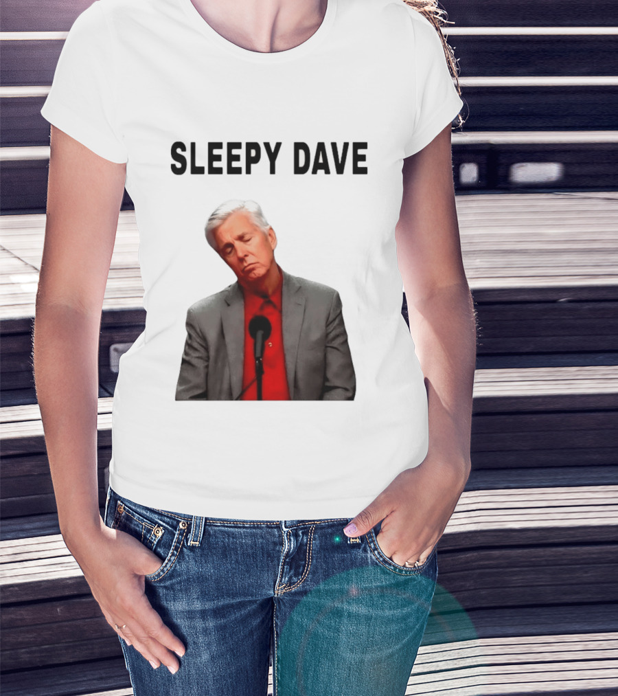 Sleepy Dave Dave Dombrowski Meme T-Shirt