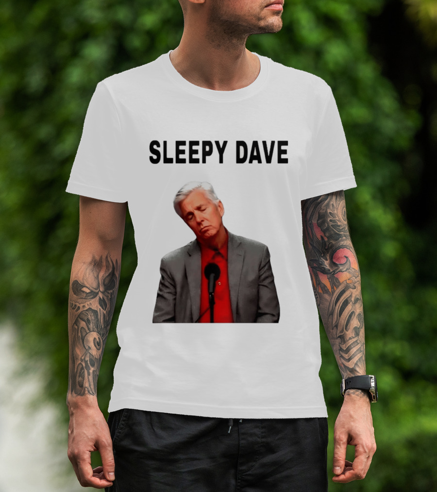 Sleepy Dave Dave Dombrowski Meme T-Shirt