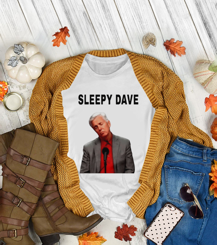 Sleepy Dave Dave Dombrowski Meme T-Shirt