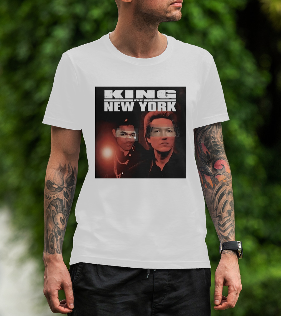 King Of New York Knicks Retro Movie T-Shirt