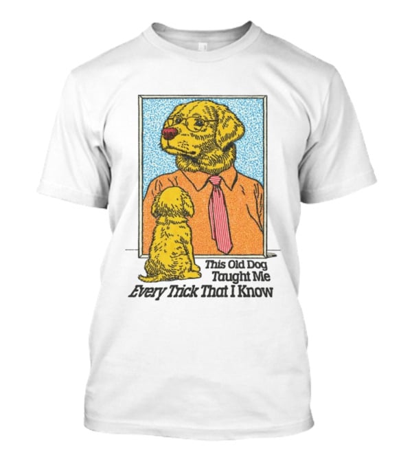 Mac Demarco This Old Dog Taught Me Every Trick That I Know Cartoon Dogs In Mirror T-Shirt