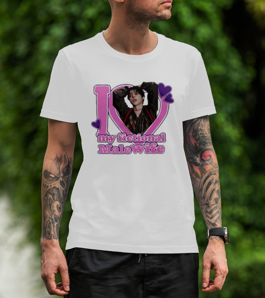 ENHYPEN Sunoo I Love My Fictional Malewife Fan T-Shirt