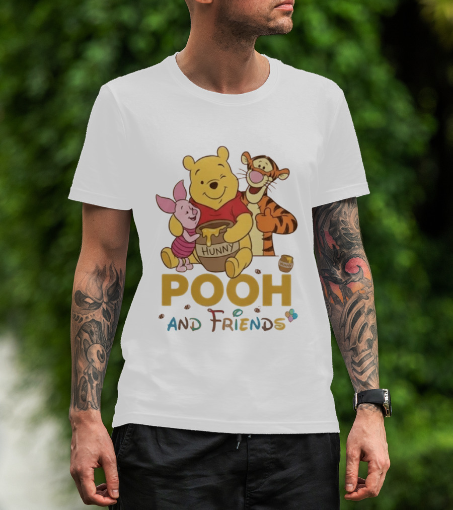 Pooh Hunny And Friends Piglet Tigger T-Shirt