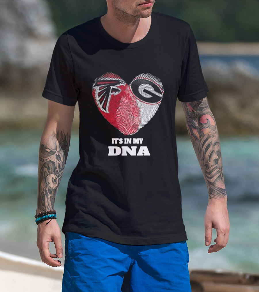 Atlanta Falcons Georgia Bulldogs It's In My DNA T-Shirt