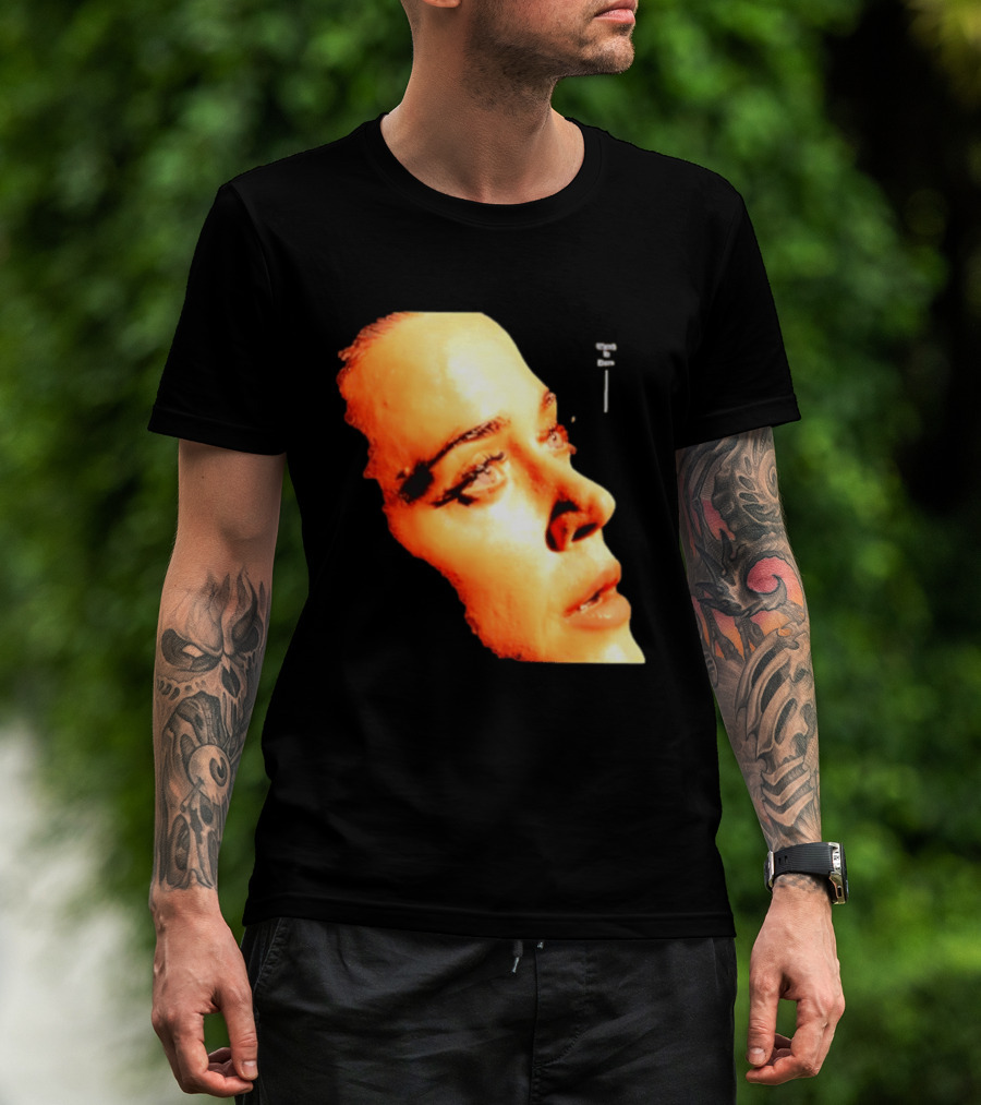 Katy Perry It Burn Music Artist Singer Celebrity Fiery Face T-Shirt