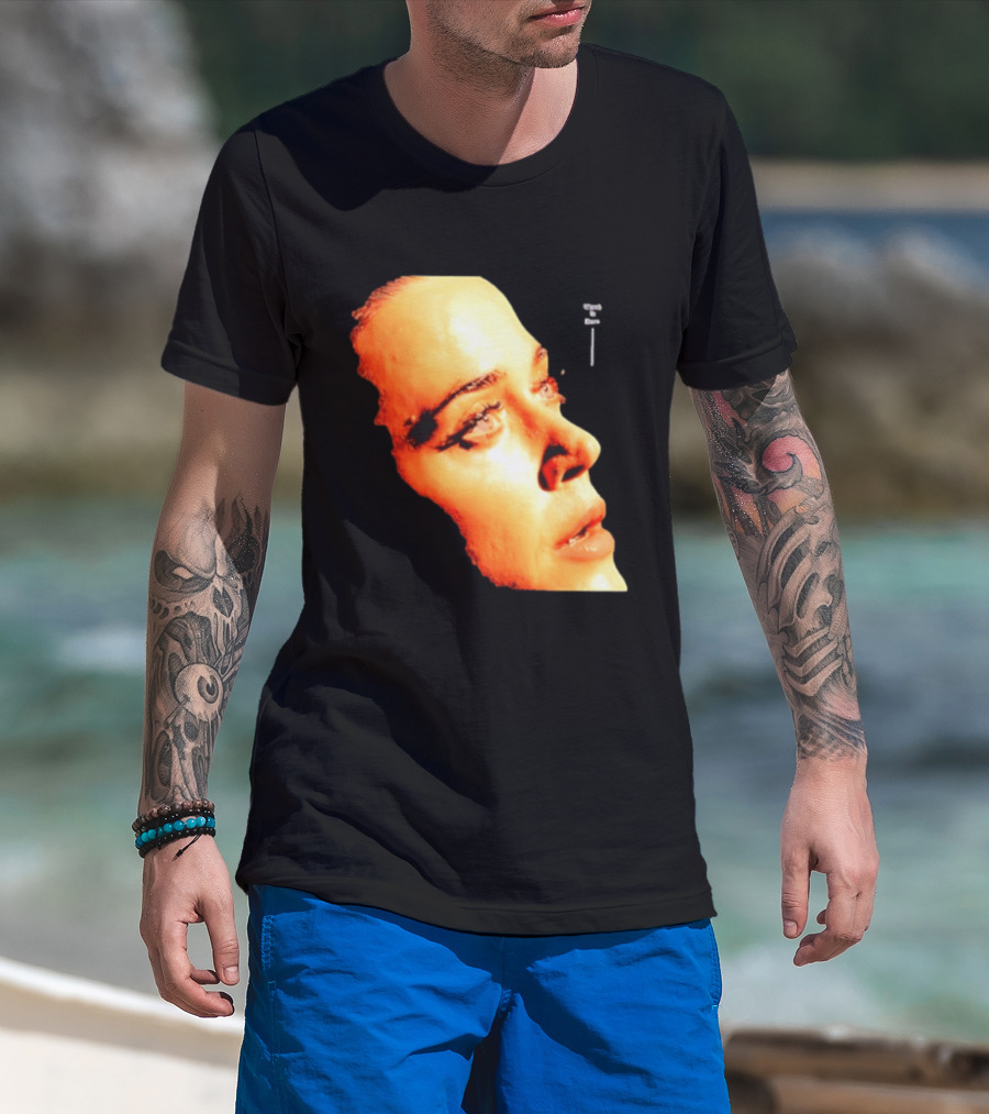 Katy Perry It Burn Music Artist Singer Celebrity Fiery Face T-Shirt