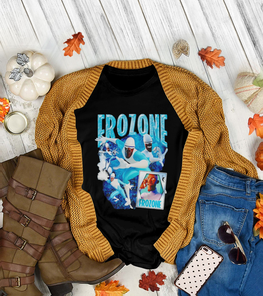 Frozone The Incredibles Disney Movie T-Shirt