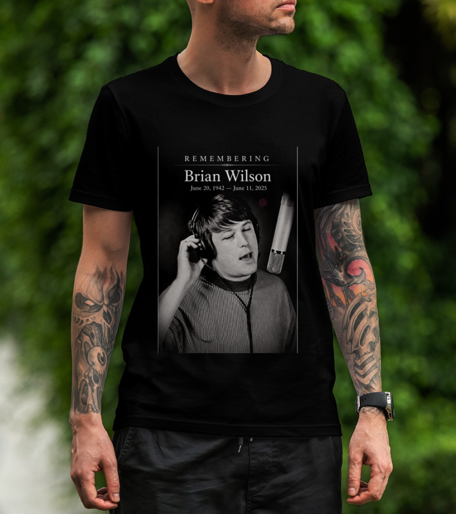Remembering Brian Wilson June 20 1942 June 11 2025 T-Shirt