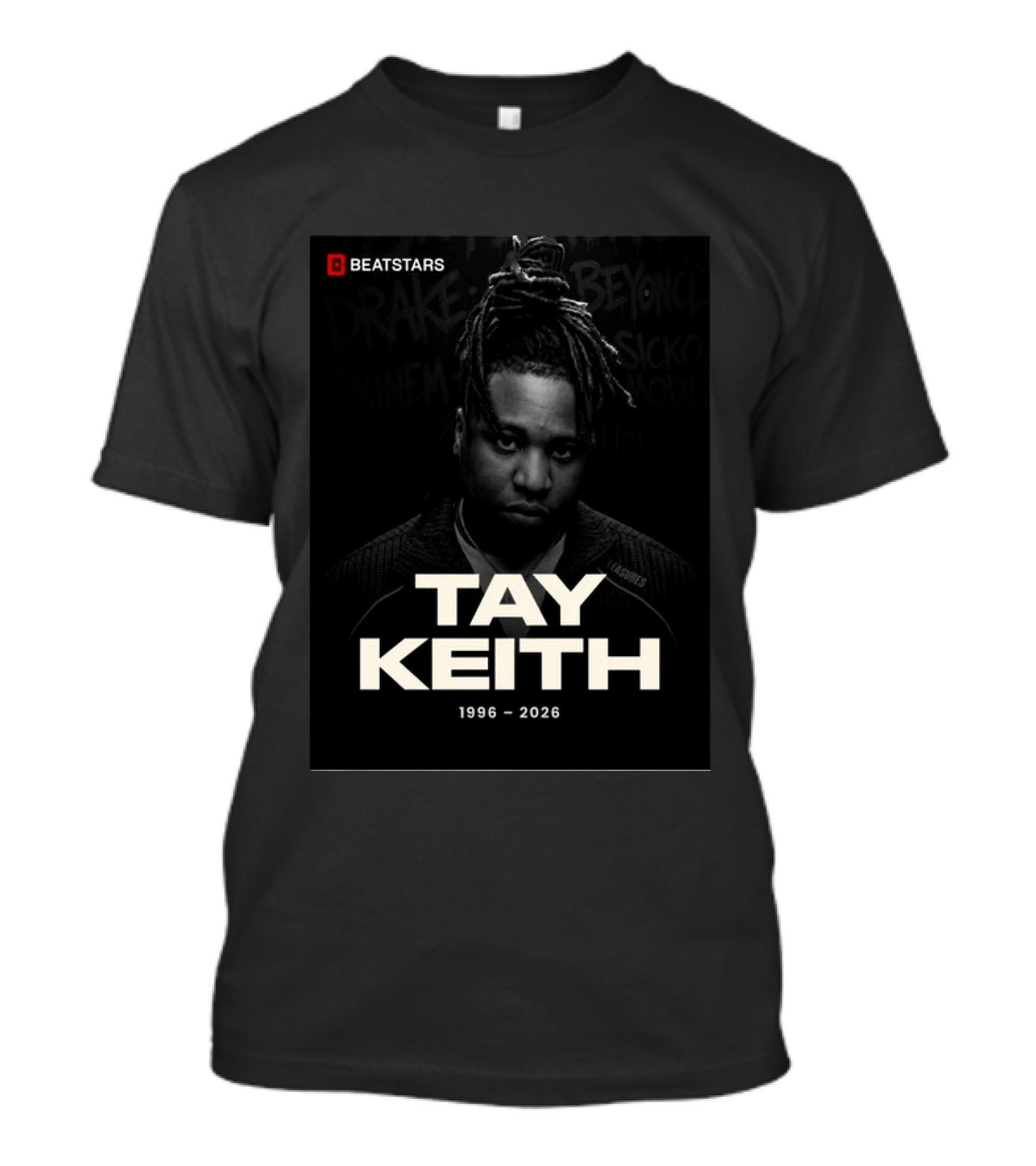 BeatStars Tay Keith 1996 2026 Drake Eminem Beyoncé T-Shirt