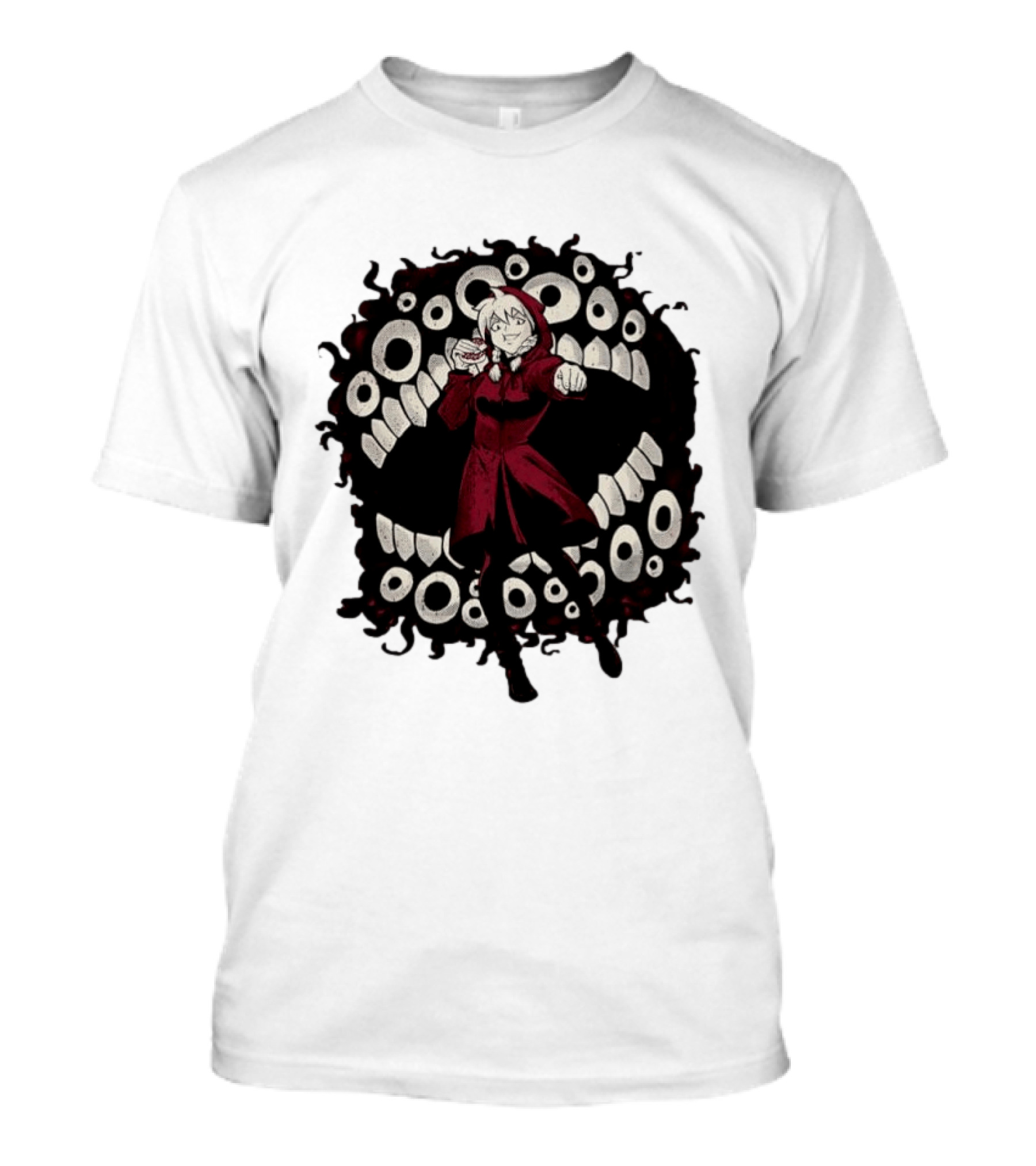 Umineko When They Cry Beatrice With Dark Creature Horror T-Shirt