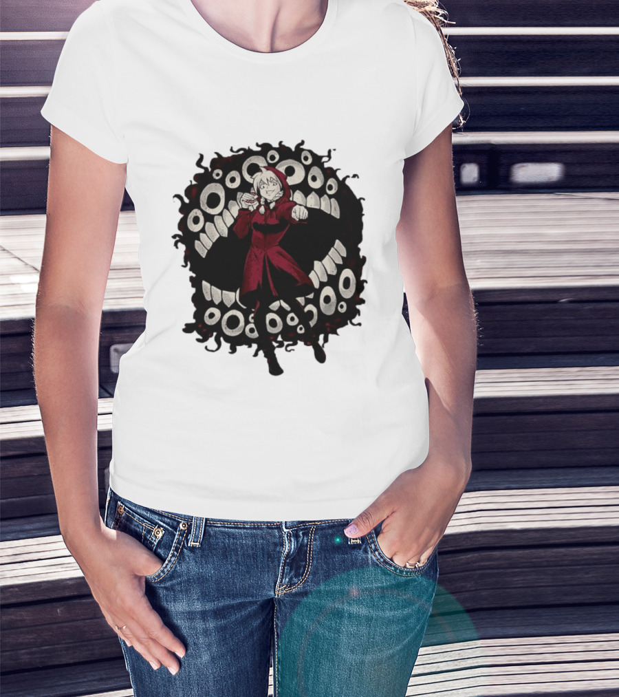 Umineko When They Cry Beatrice With Dark Creature Horror T-Shirt