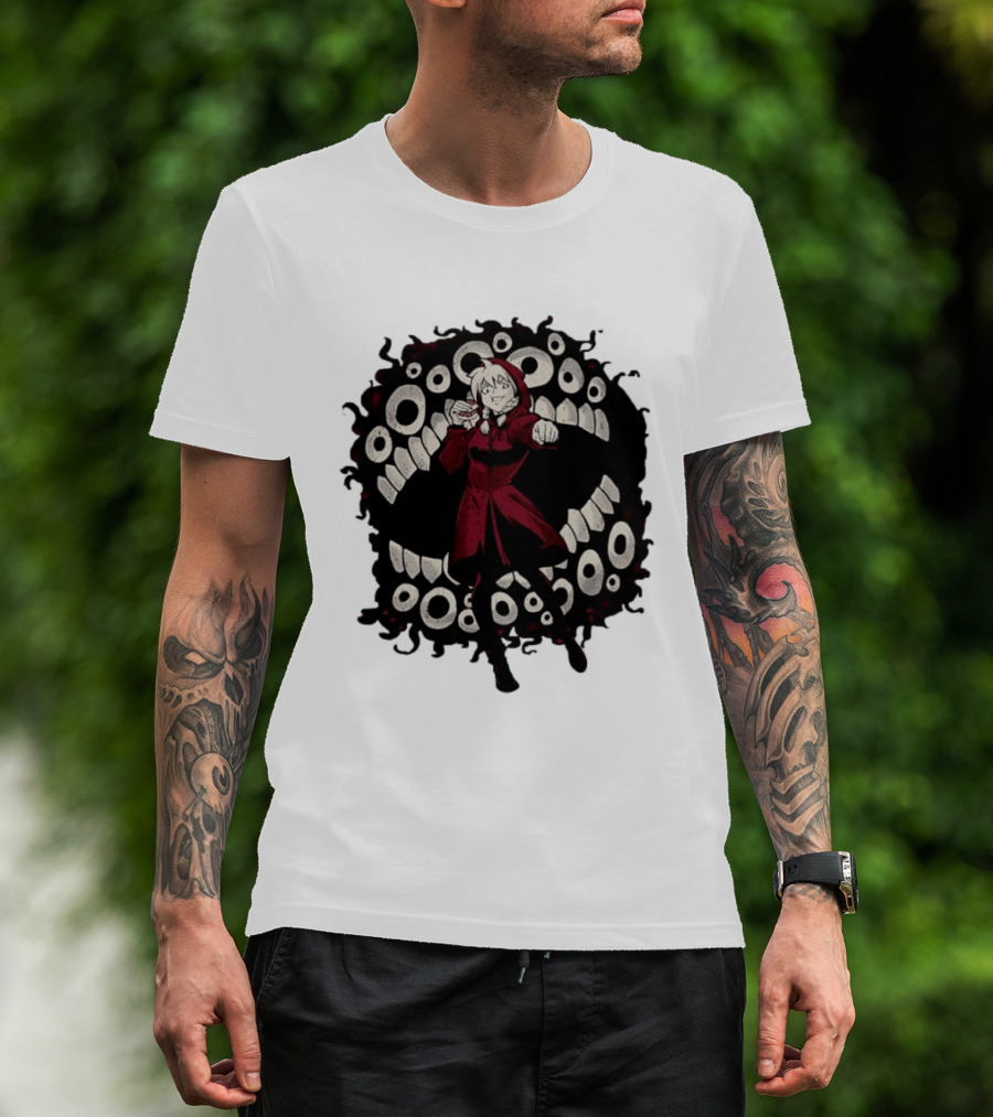 Umineko When They Cry Beatrice With Dark Creature Horror T-Shirt
