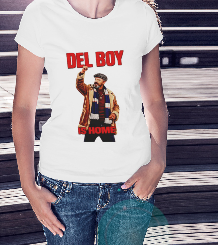 Del Boy Only Fools And Horses Is Home Vintage Look T-Shirt