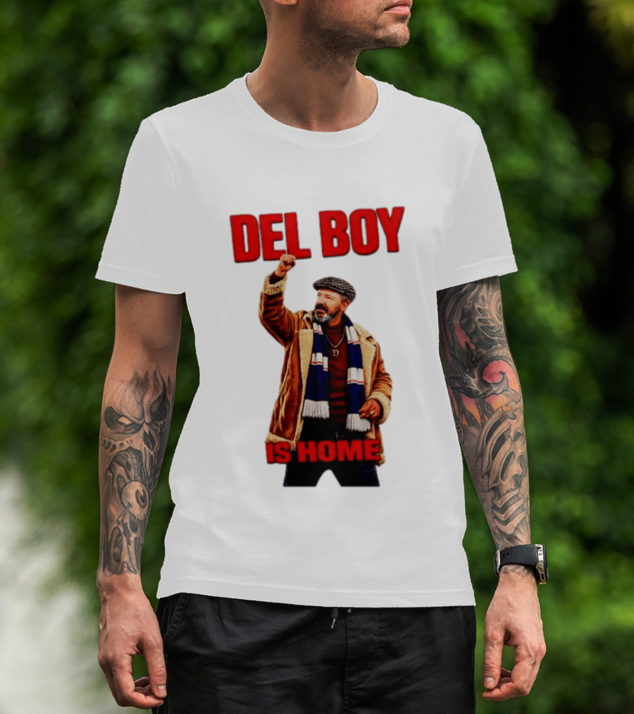 Del Boy Only Fools And Horses Is Home Vintage Look T-Shirt