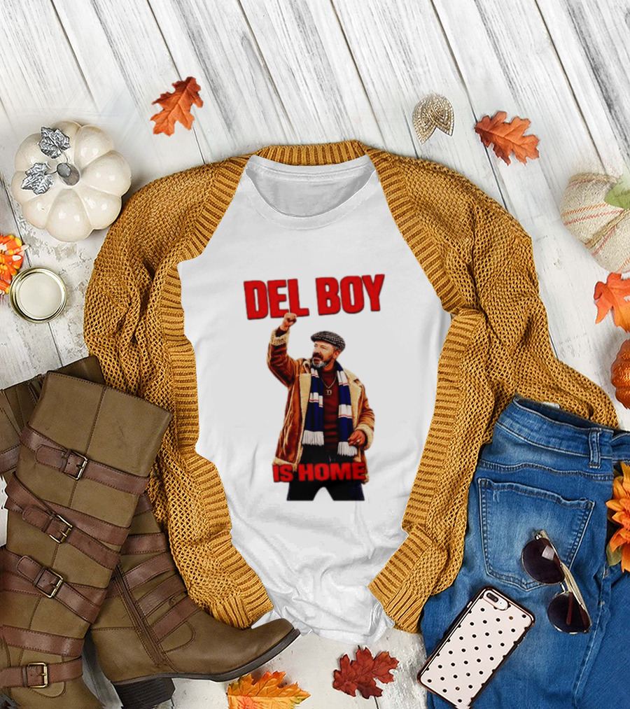 Del Boy Only Fools and Horses Is Home Vintage Look T-Shirt