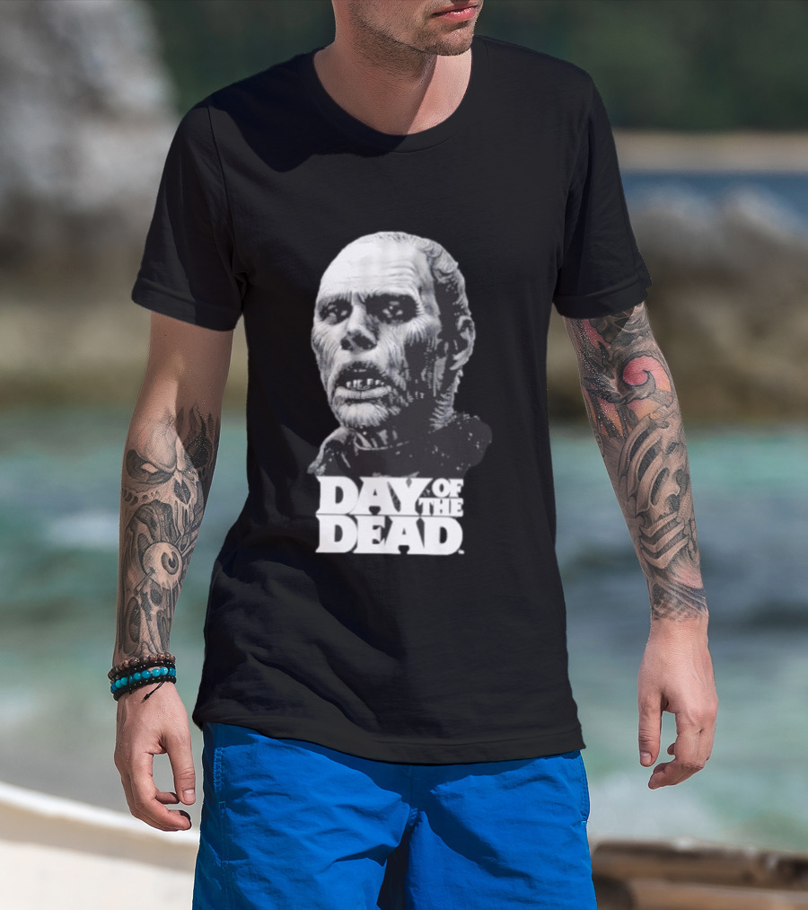 Bub Zombie Day Of The Dead Horror Movie Merchandise T-Shirt