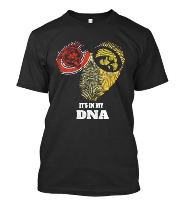Chicago Bears Iowa Hawkeyes It's In My DNA T-Shirt