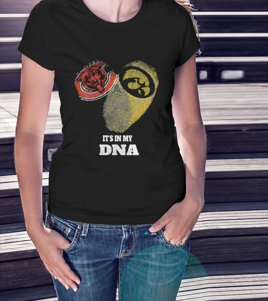 Chicago Bears Iowa Hawkeyes It's In My DNA T-Shirt