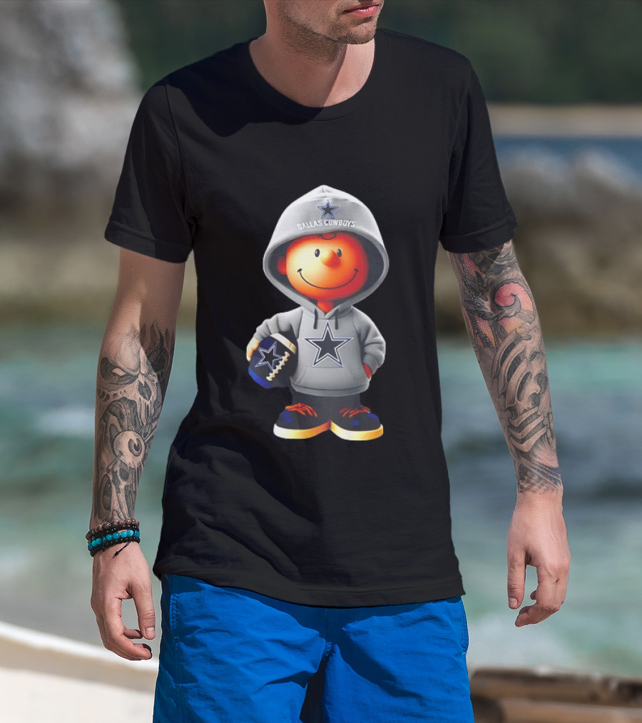 Dallas Cowboys Charlie Brown Football Star T-Shirt