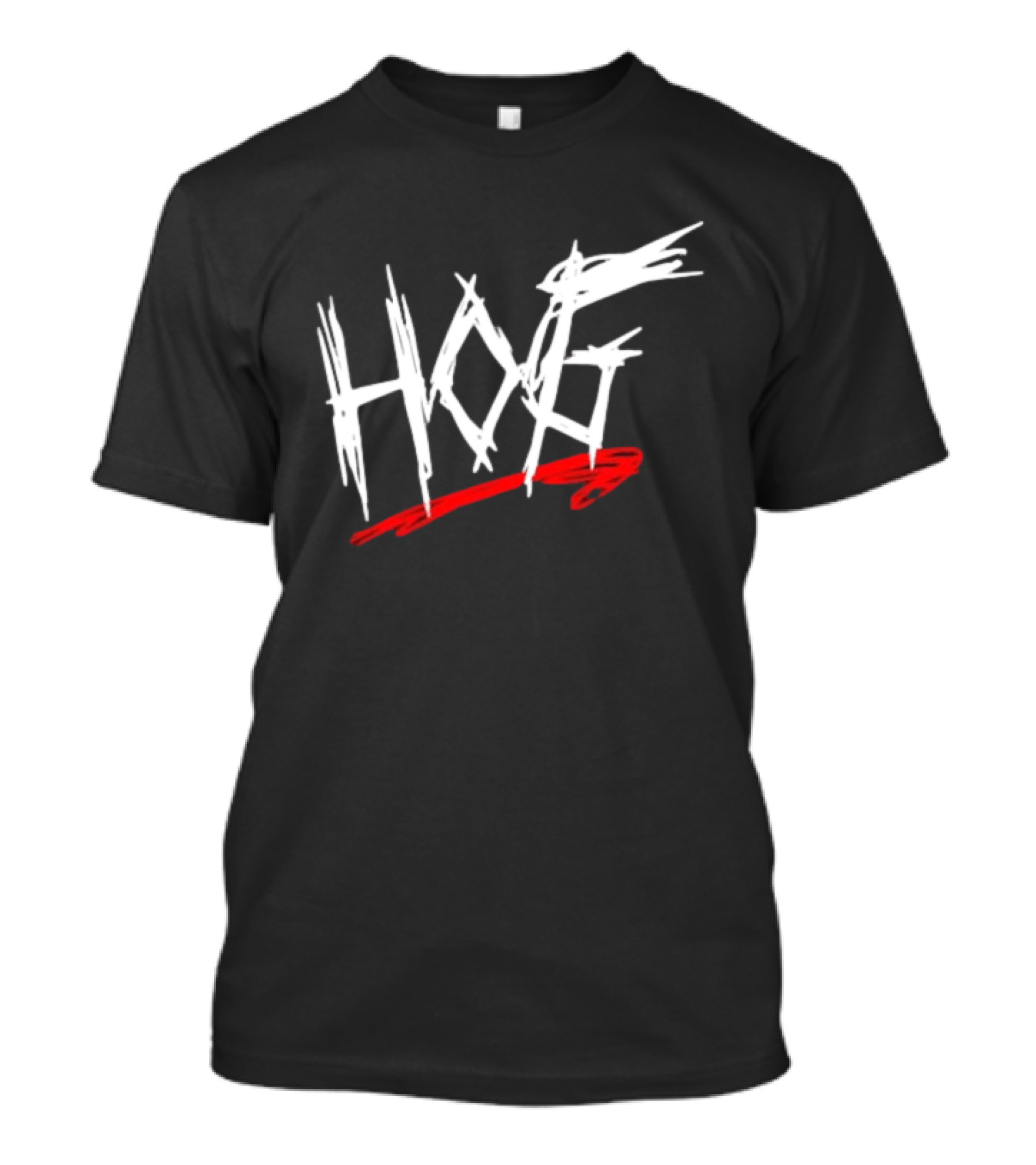 HOF Wrestling Memorabilia Commemorative Sports Organization Hall Of Fame T-Shirt