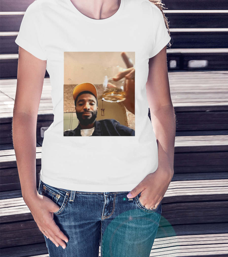 Mikal Bridges New York Knicks Live Stream Hat And Cheers Moment T-Shirt