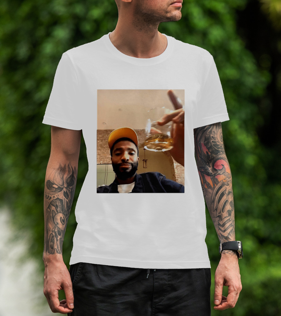 Mikal Bridges New York Knicks Live Stream Hat And Cheers Moment T-Shirt
