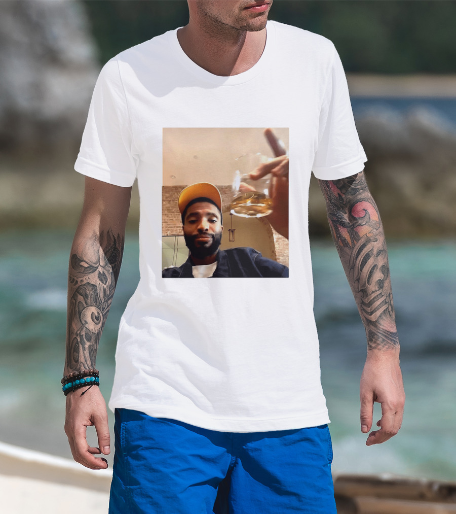 Mikal Bridges New York Knicks Live Stream Hat And Cheers Moment T-Shirt