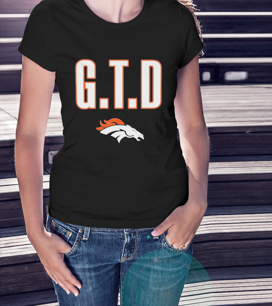 Denver Broncos GTD Official Team Merchandise T-Shirt