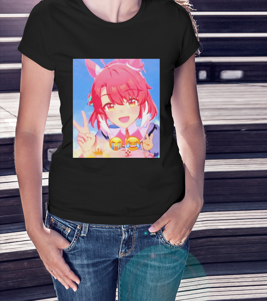 Happy Birthday Dantsu Flame 2026 Anime Character Peace Emoji T-Shirt