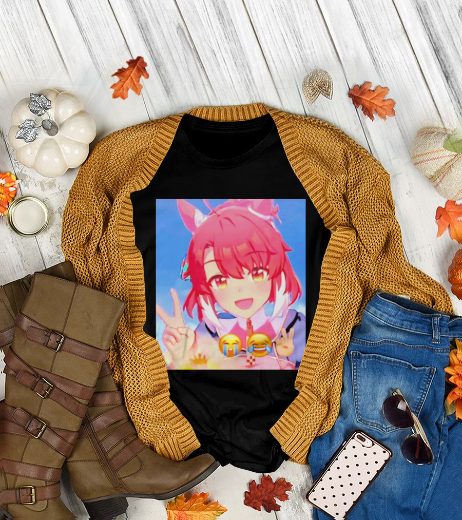 Happy Birthday Dantsu Flame 2026 Anime Character Peace Emoji T-Shirt