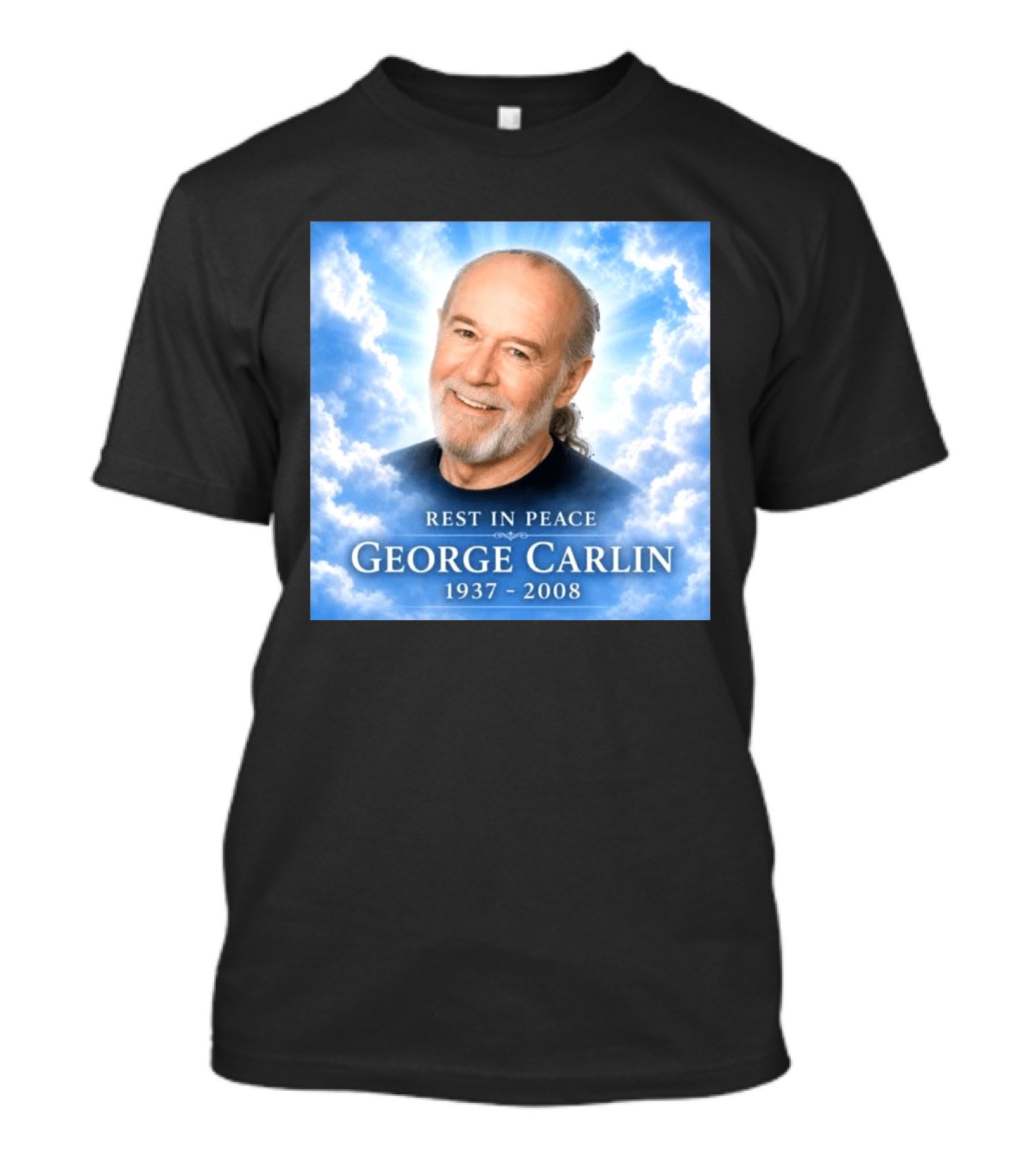 Rest In Peace George Carlin 1937 2008 Memorial T-Shirt