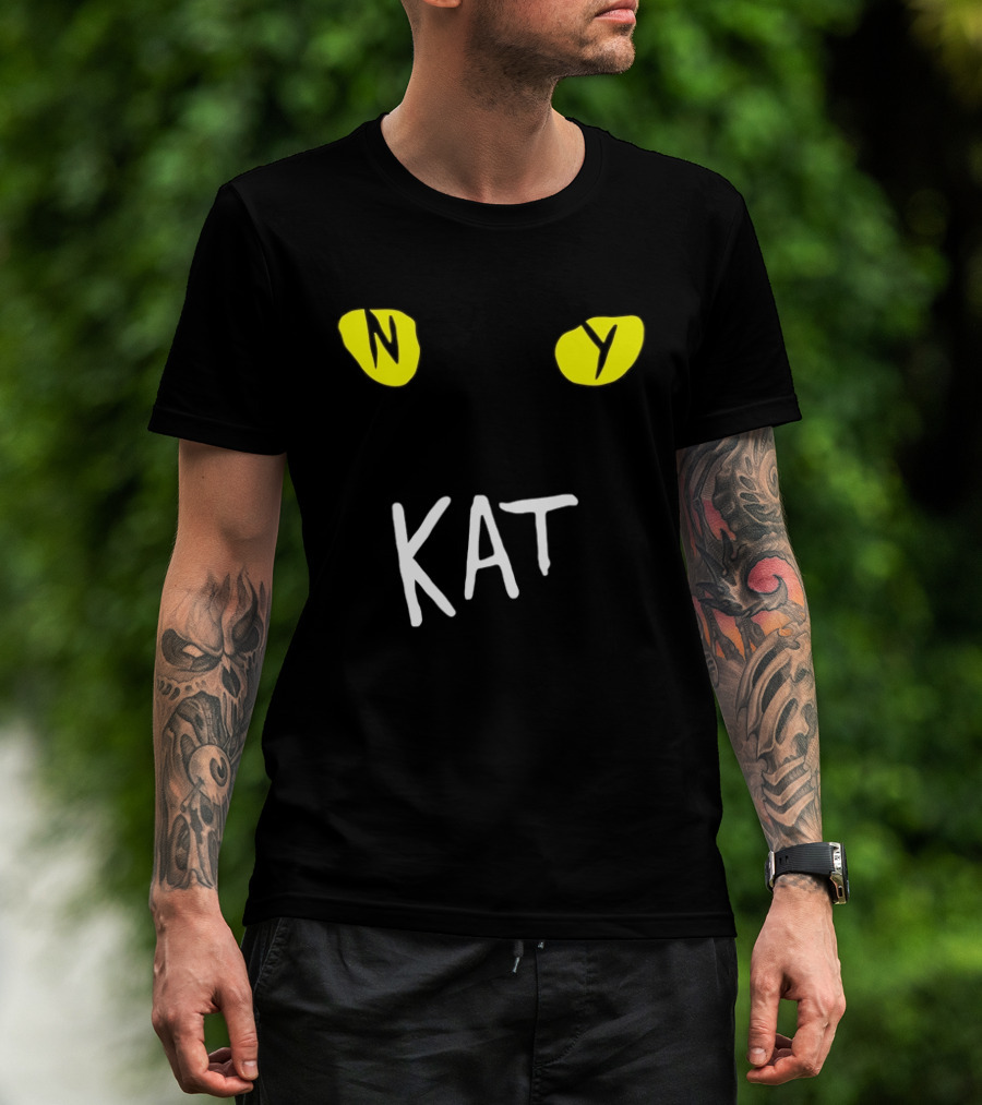 New York NY KAT Cat Eyes Karl Anthony Towns Knicks T-Shirt
