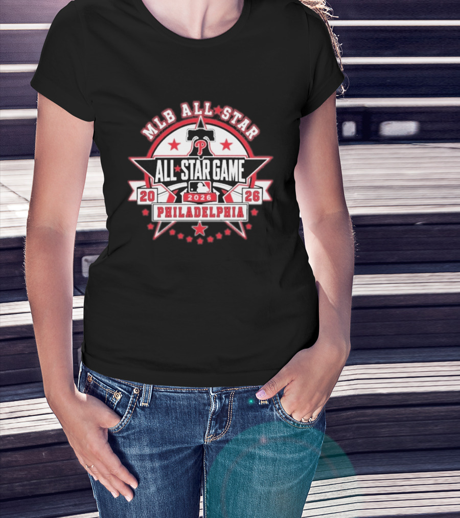 MLB All Star Game 2026 Philadelphia Phillies Baseball Event T-Shirt