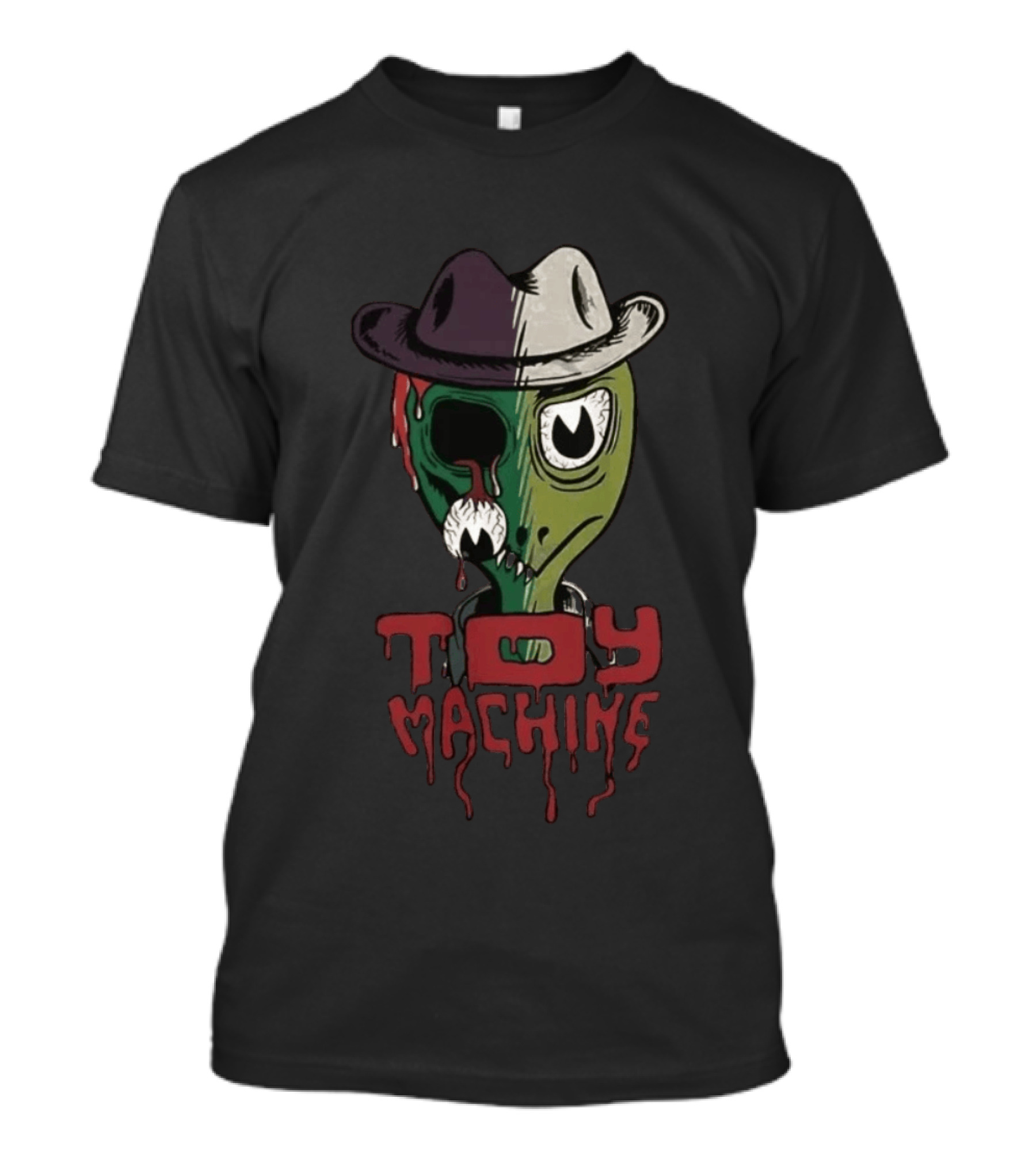 Toy Machine Half N' Half Zombie Alien Cowboy T-Shirt
