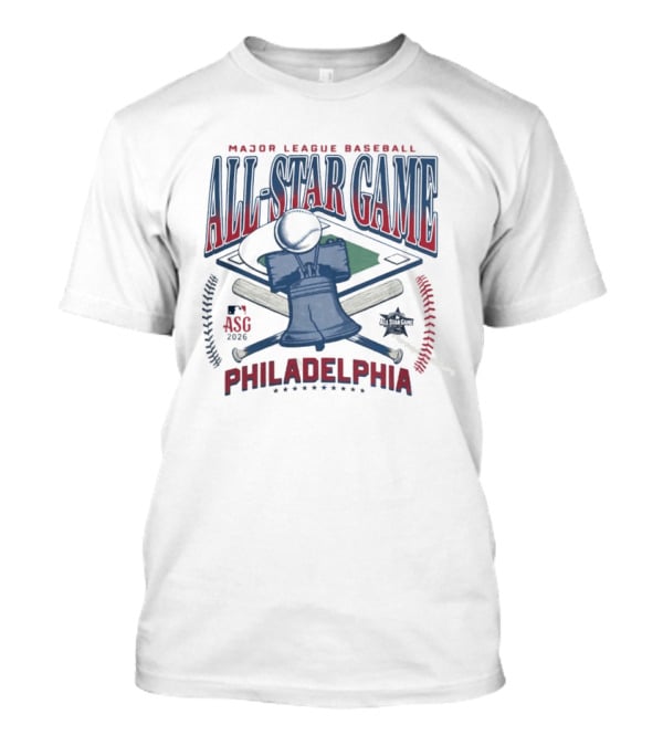 2026 Major League Baseball All Star Game Philadelphia Liberty Bell T-Shirt