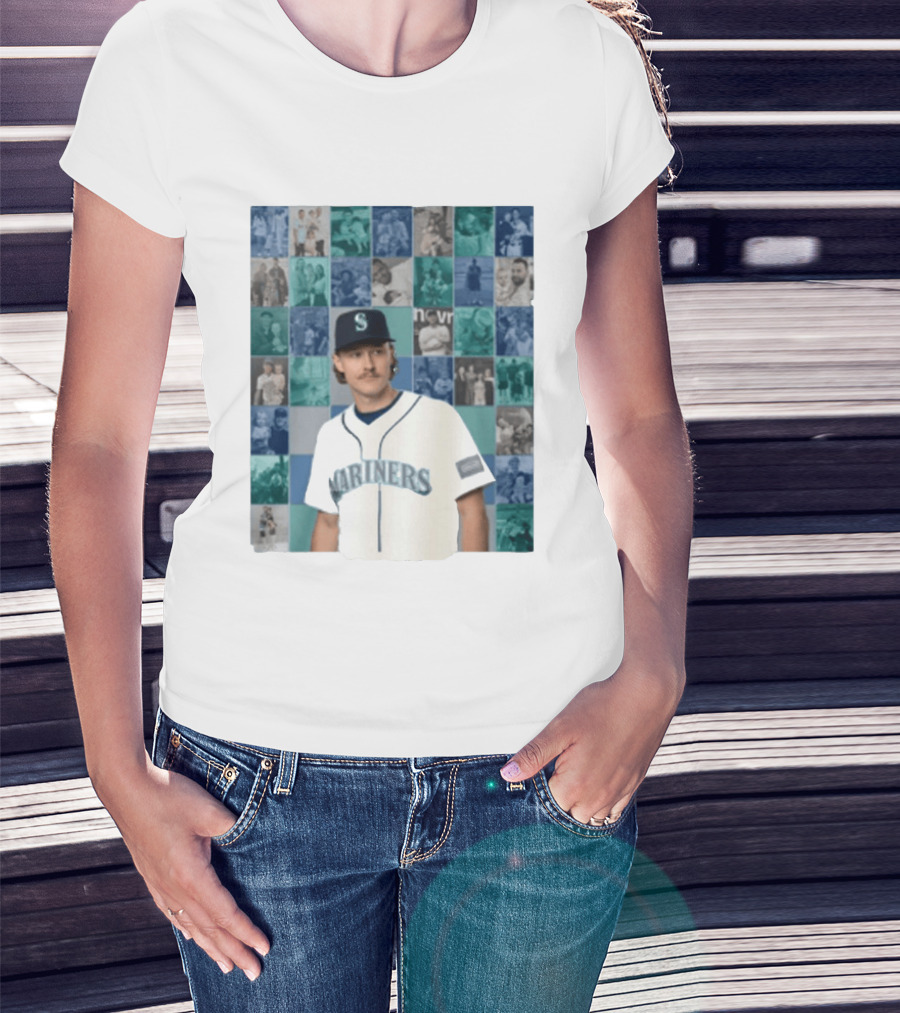 Bryce Miller Seattle Mariners 2026 Dad Era Baseball T-Shirt