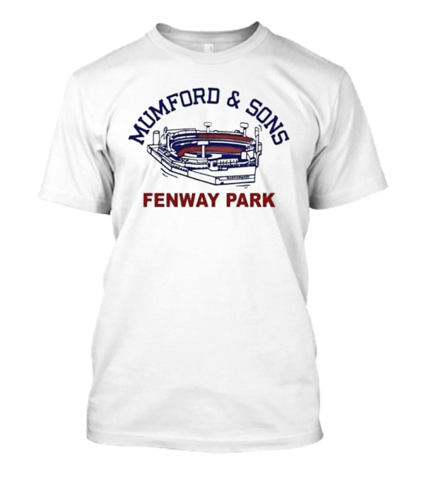 Mumford And Sons Fenway Park Boston MA 6 22 2026 T-Shirt