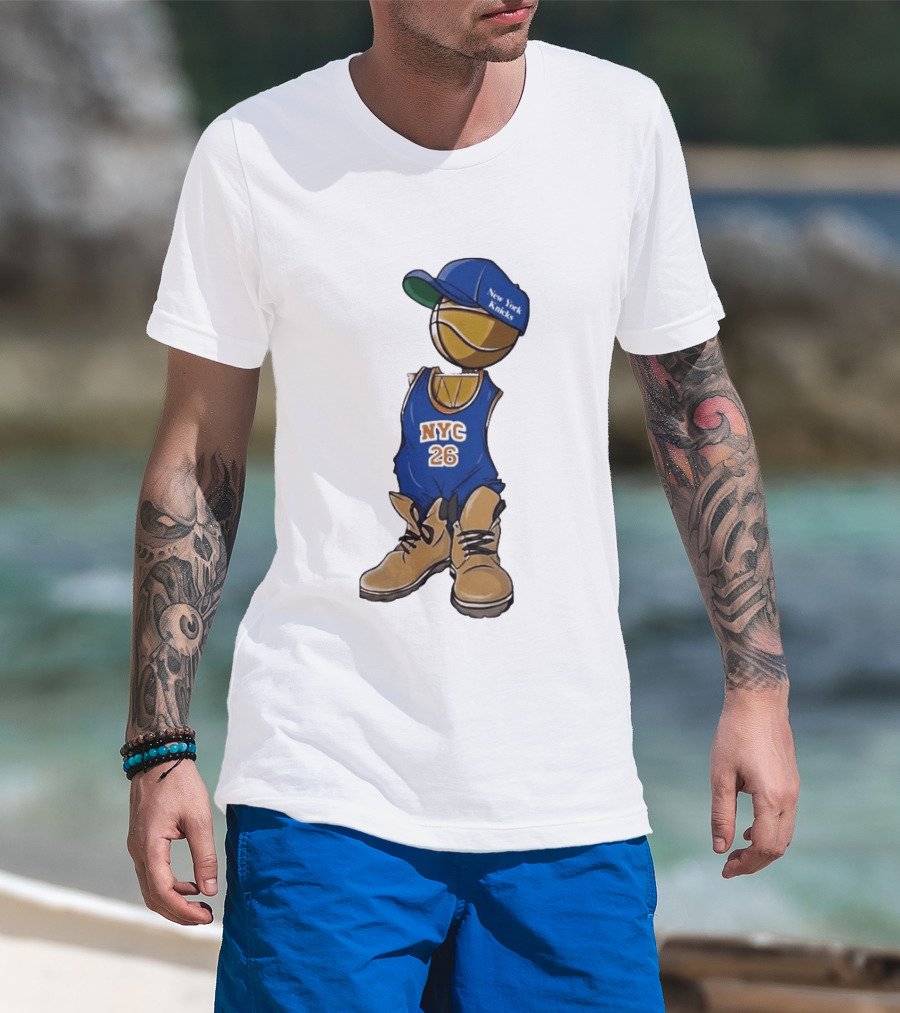 New York Knicks NYC 26 Basketball Sports Fan T-Shirt