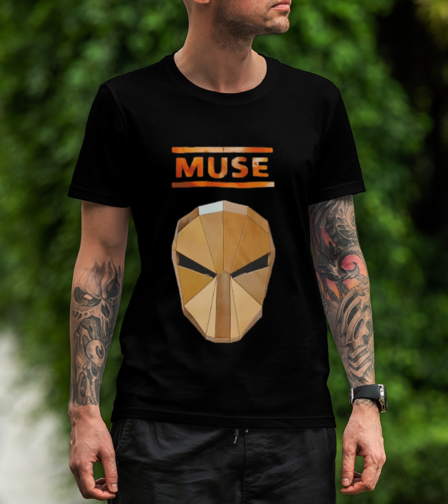 Muse Will Of The People World Tour Mask T-Shirt