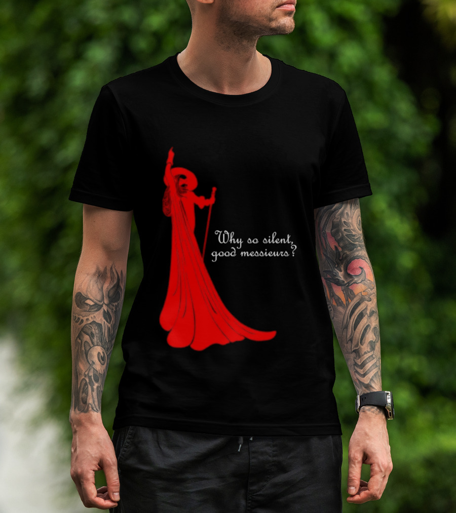 Phantom Why So Silent Good Messieurs Red T-Shirt