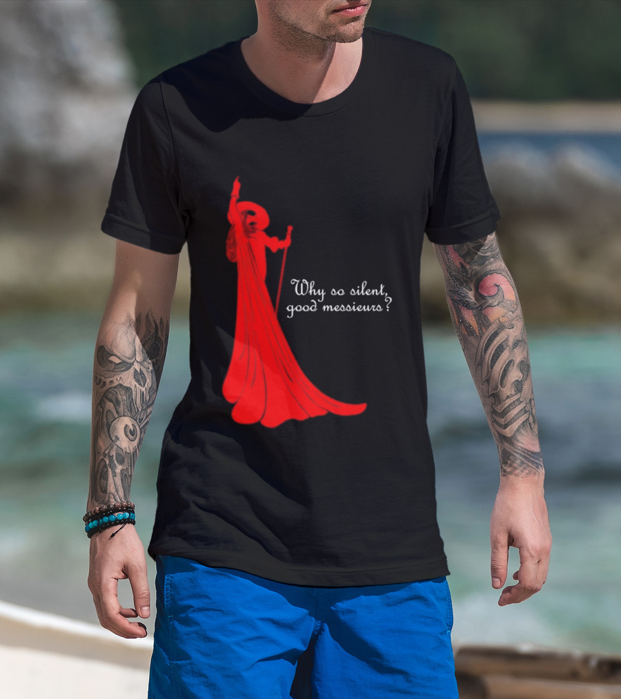 Phantom Why So Silent Good Messieurs Red T-Shirt