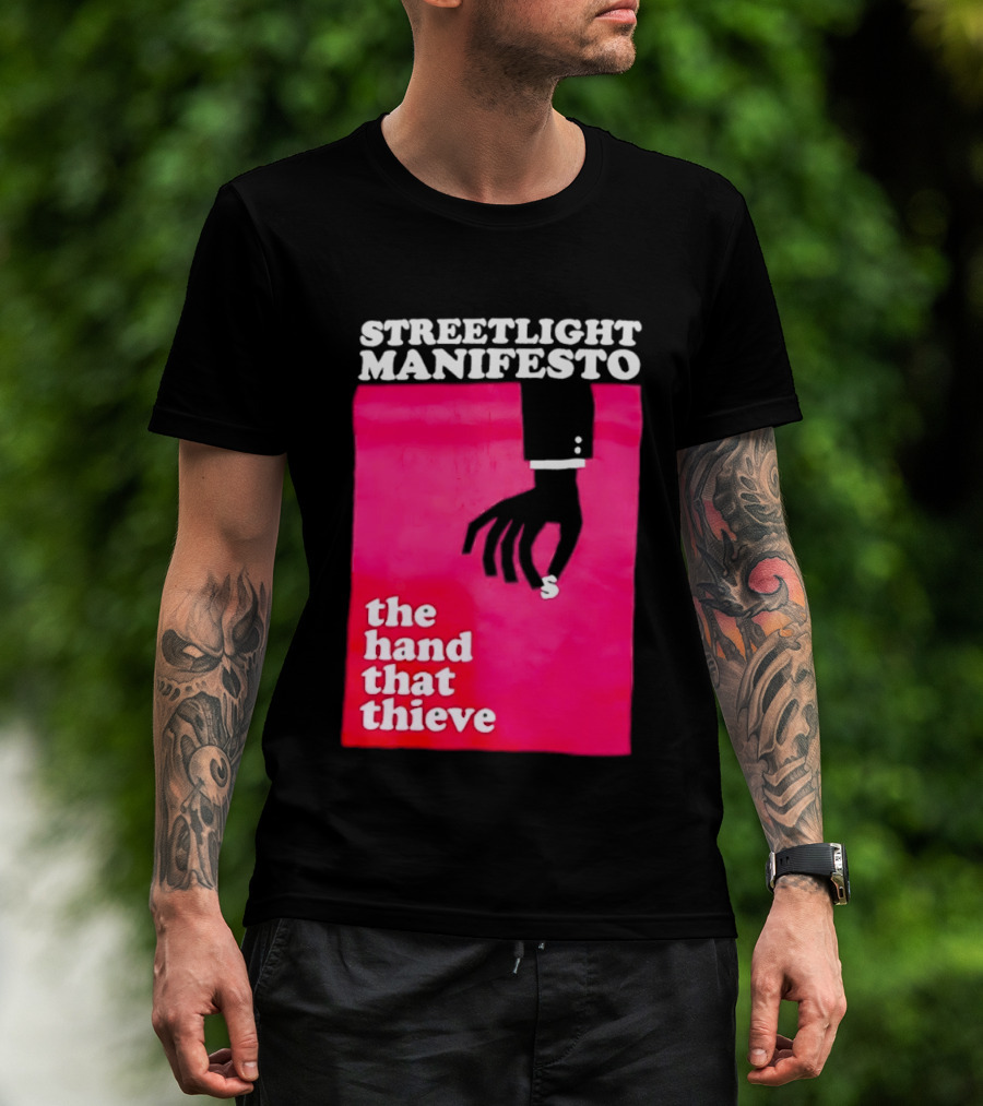 Streetlight Manifesto The Hand That Thieve Album Cover T-Shirt