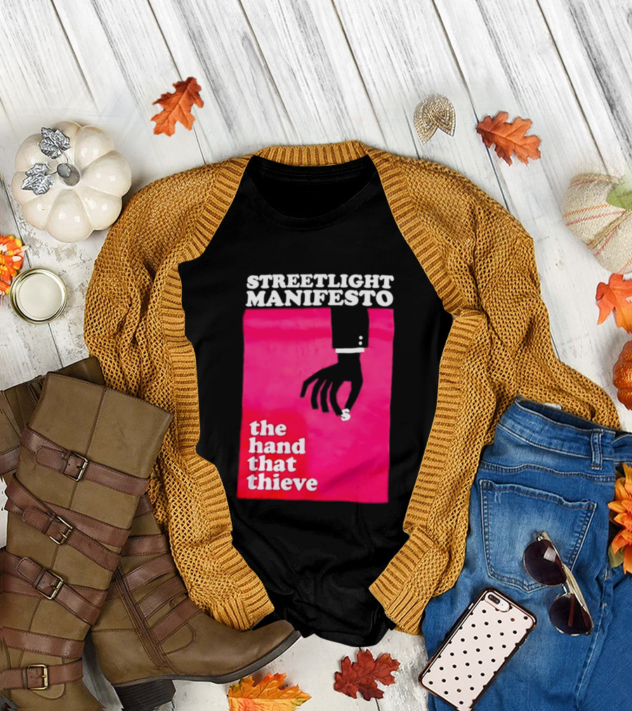 Streetlight Manifesto The Hand That Thieve Album Cover T-Shirt