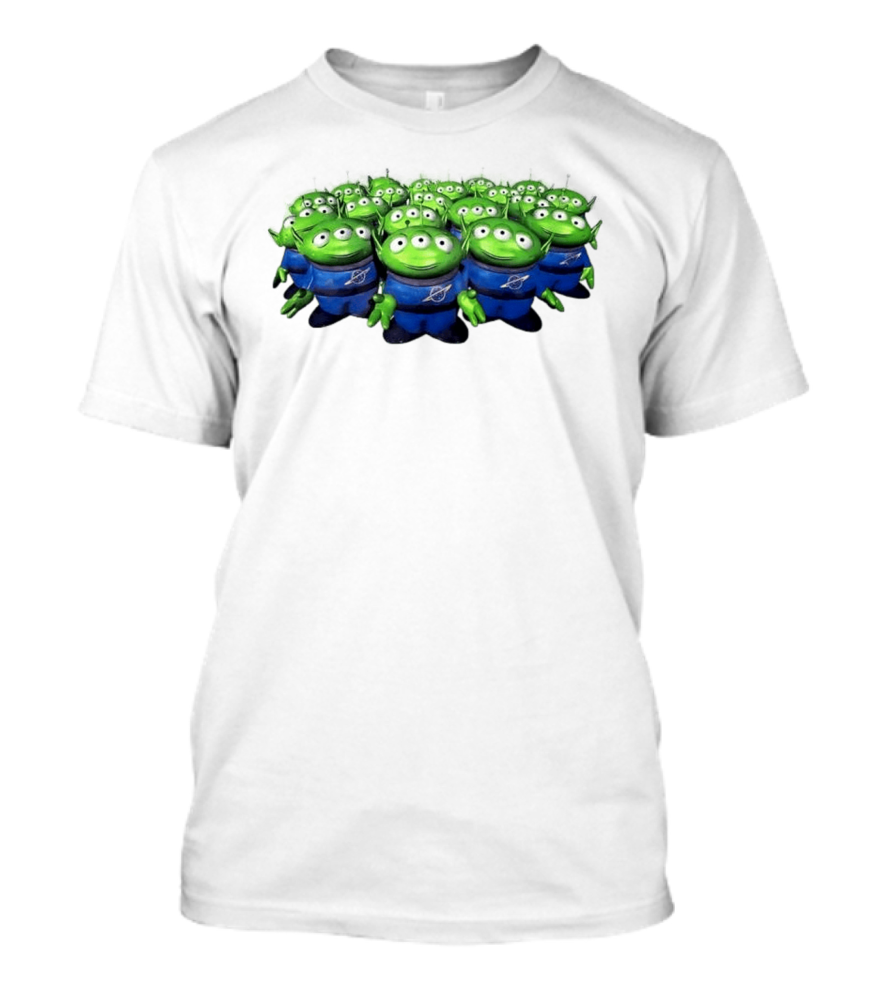 Little Green Men Aliens Toy Story Pixar Animation Characters T-Shirt