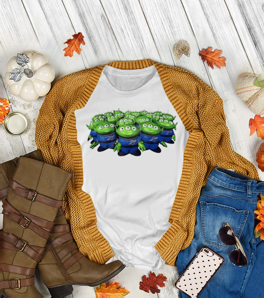 Little Green Men Aliens Toy Story Pixar Animation Characters T-Shirt