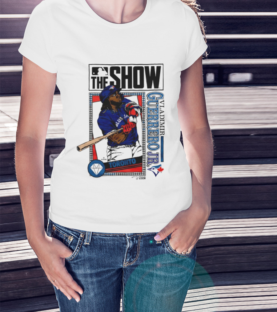 MLB The Show 24 Vladimir Guerrero Jr Toronto Blue Jays T-Shirt