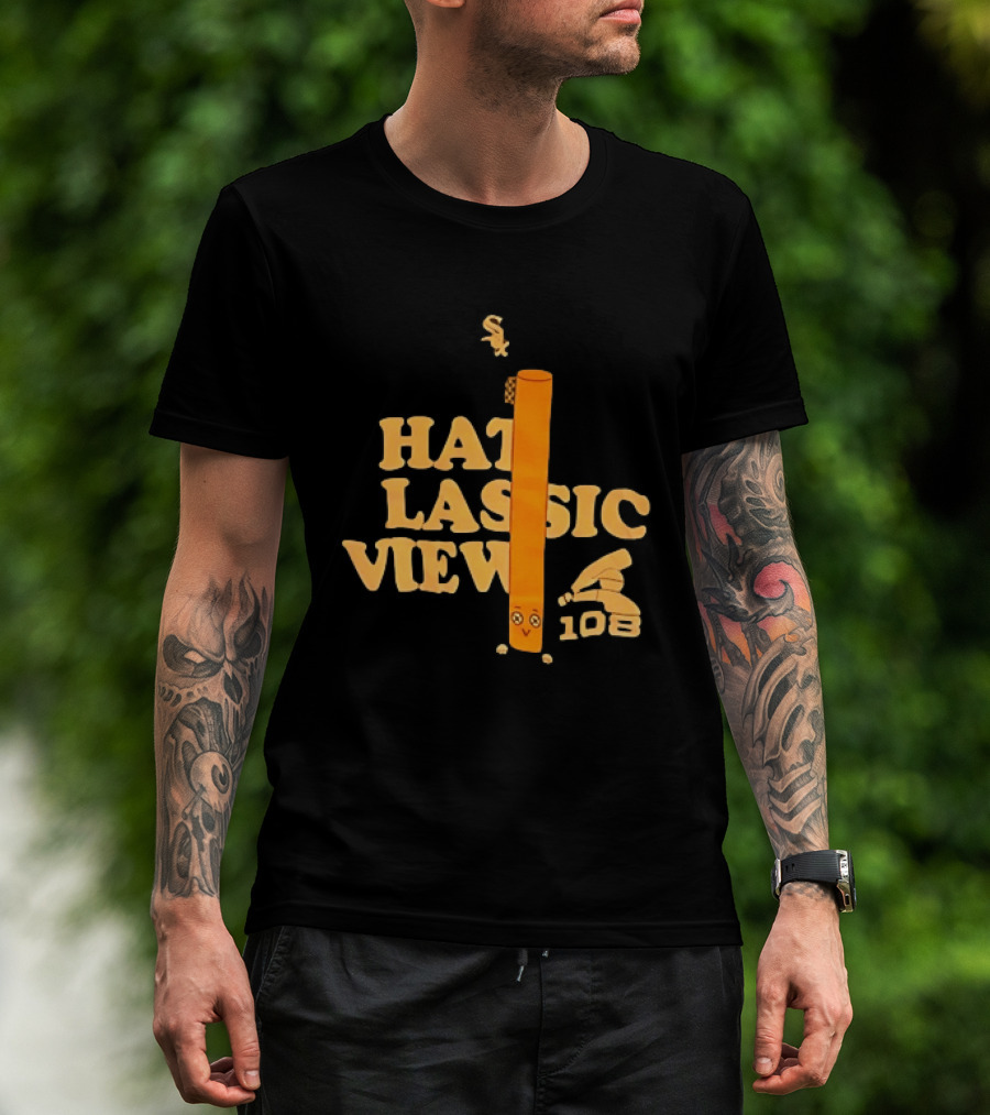Chicago White Sox Hat Classic View Cartoon Cigarette Sox 103 T-Shirt